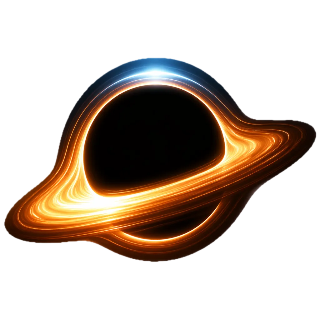 The Gargantua black hole: a dark core wrapped in a bright accretion disk
